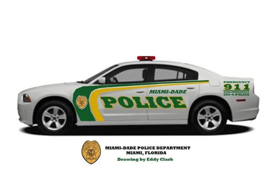 Eddy Clark's album, Police Vehicle Designs by Me