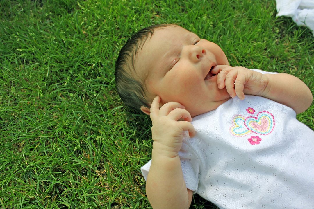 Nick Moser's album, Mother's Day pics with baby Hannah.