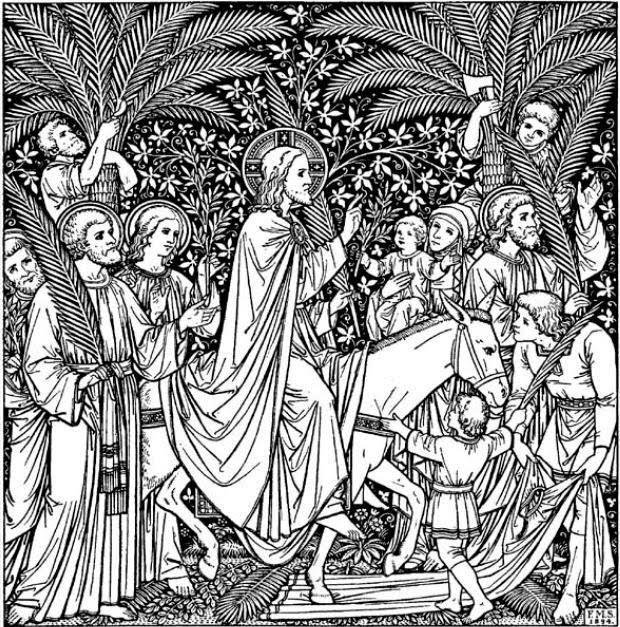 Joe Baca's album, Palm Sunday