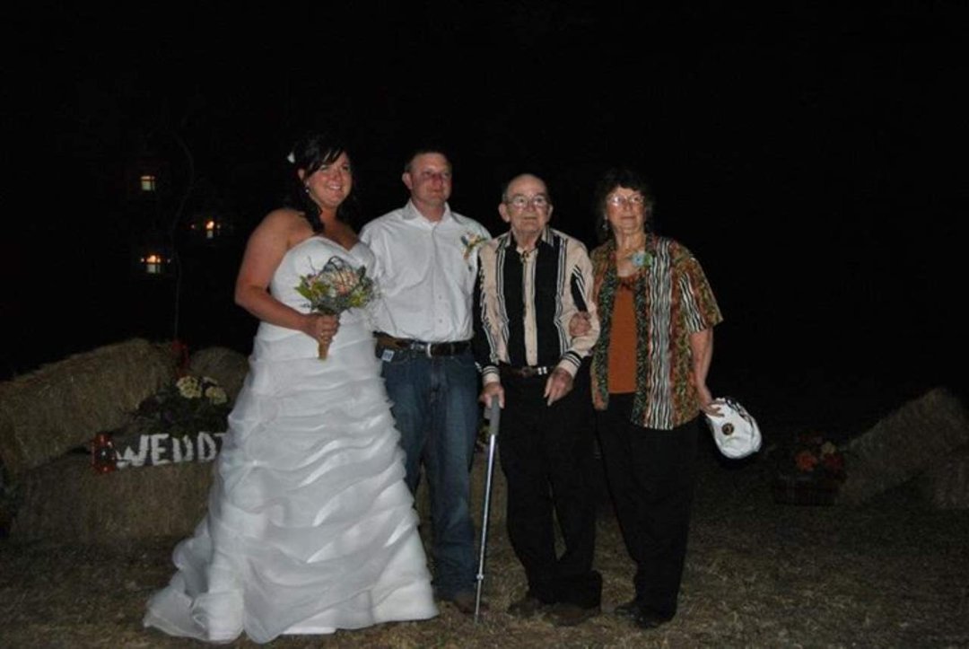 Jeff Roebuck's album, the wedding