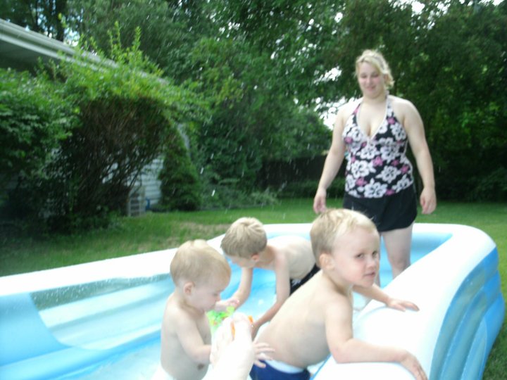 Cecelia Van Over's album, pool time
