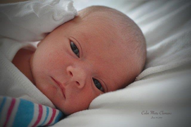 Bruce Clemans' album, Newest Grandson - Colin Marc Clemans