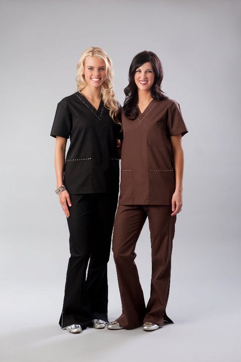 Shauna Frazier's album, Scrubilicious Delectable Apparel..... Scrubs with Bling!!