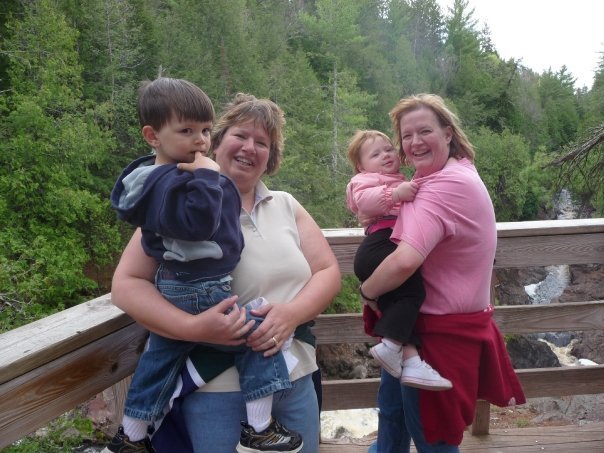 Pam Luger's album, Vacations with family