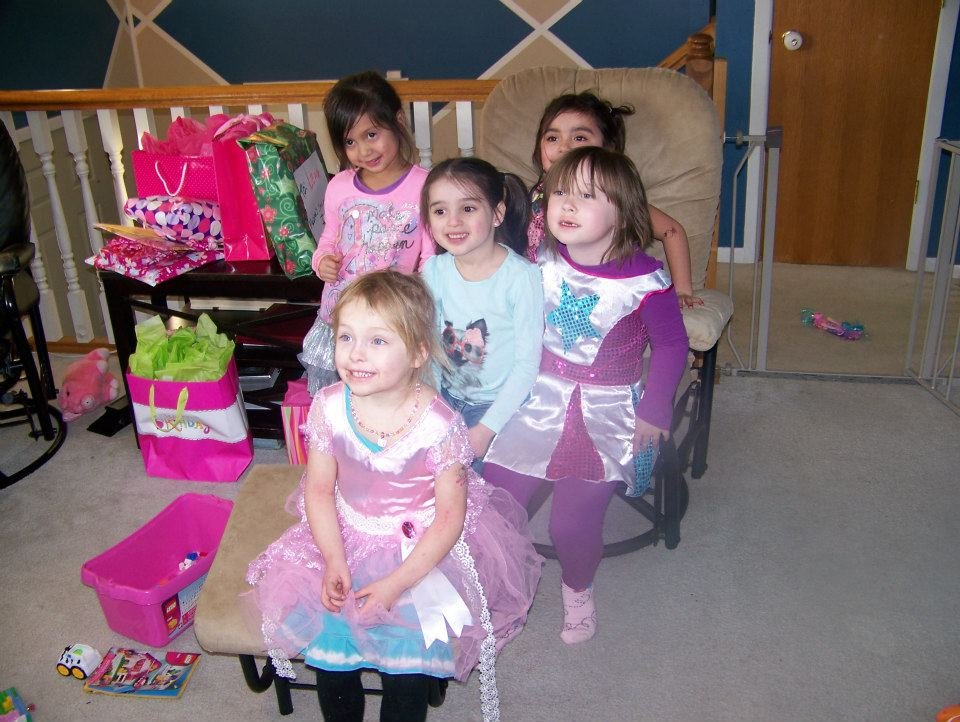 Amanda Thomas' album, Leah's Birthday party