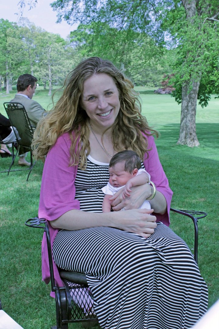 Nick Moser's album, Mother's Day pics with baby Hannah.