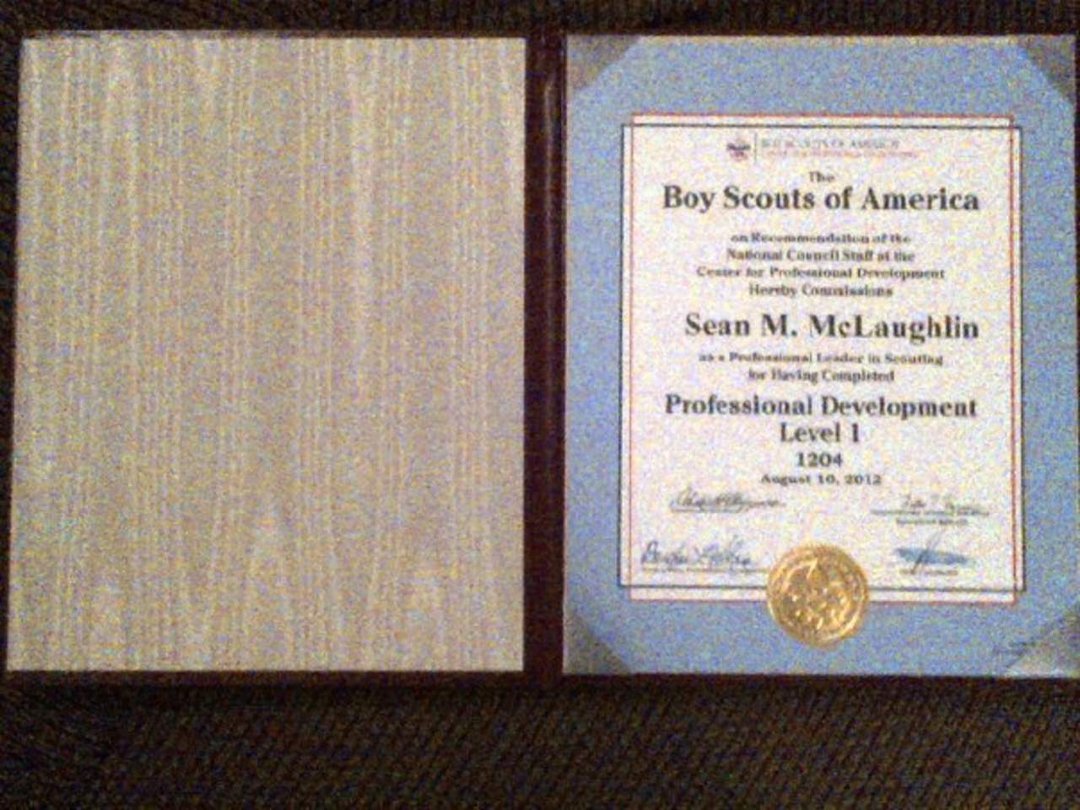 Sean McLaughlin's album, Boy Scouts
