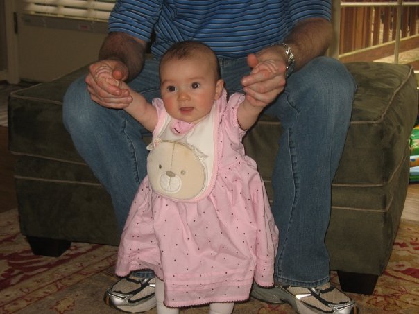 Carol Lowing's album, early Easter with Mia