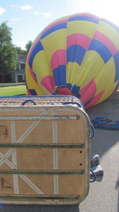 Ernie Johnson's album, Ballooning on a beautiful Sunday morning