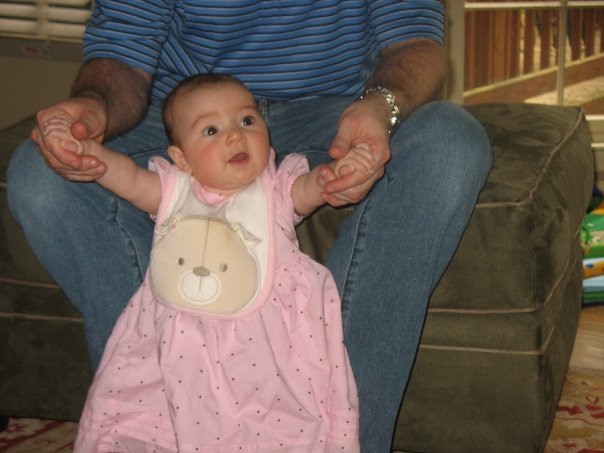 Carol Lowing's album, early Easter with Mia