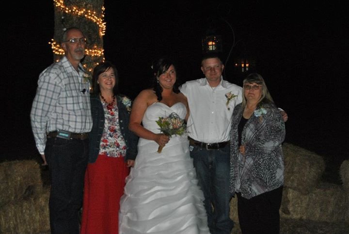 Jeff Roebuck's album, the wedding
