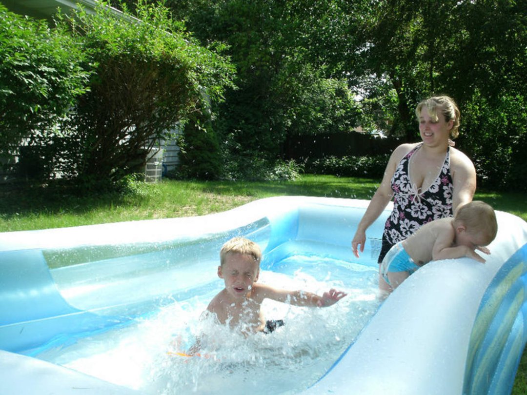 Cecelia Van Over's album, pool time