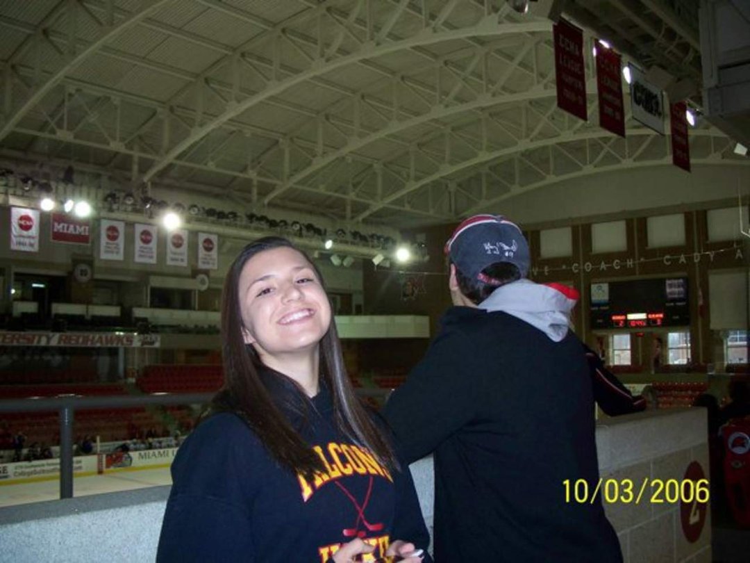 Joan Krueger's album, Hockey at MU