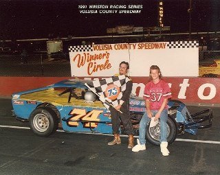 Ted Richard's album, My racing career