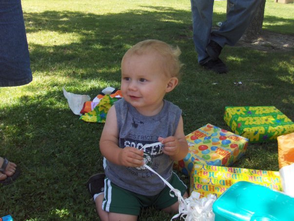 Kari Stringfellow's album, grandsons one year birthday ( daniel Jr)