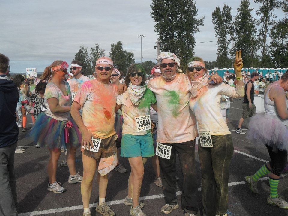 Sandi Conrad's album, Portland Color Run