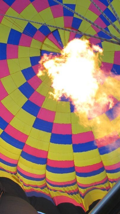 Ernie Johnson's album, Ballooning on a beautiful Sunday morning