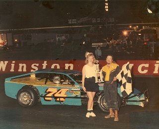 Ted Richard's album, My racing career