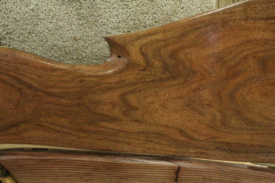 Rod Austin's album, bed headboard