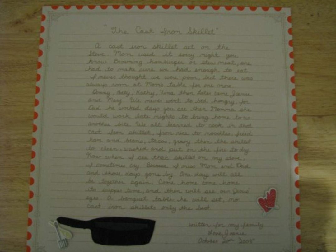 Joan Rainwater's album, 40 days of scrapbooking continued