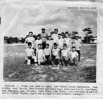 Ralph Nelson's album, History of West Pasco Little League ('71)