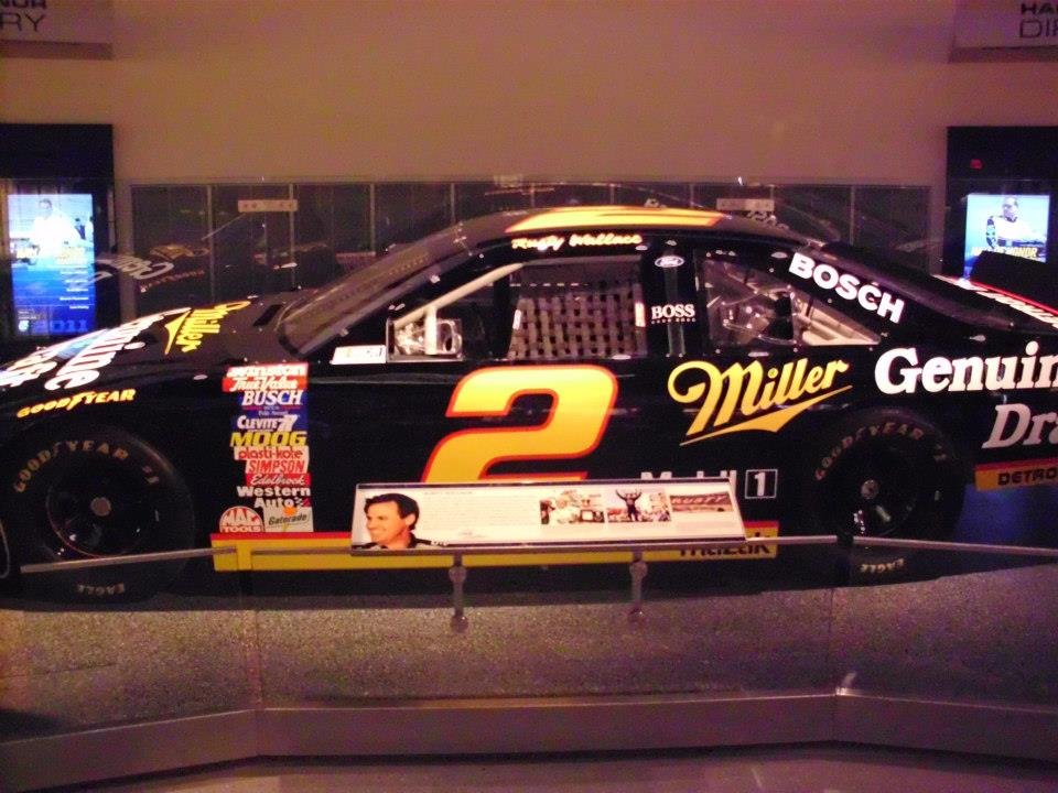 John Wallace's album, Nascar Hall of Fame
