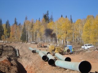 John Cutrer's album, Pipeline job Hyrum Ut