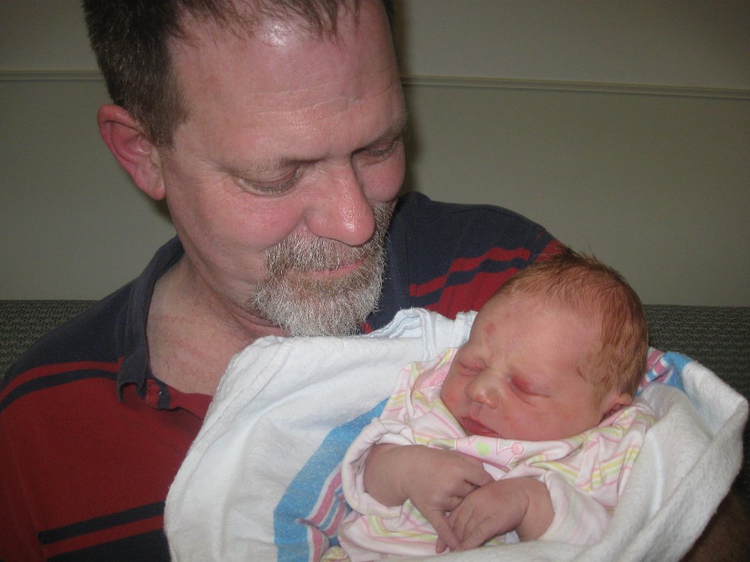 David McCartney's album, Jenna Dykema born 4/2/12