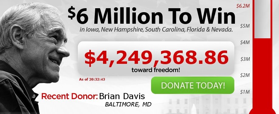 Brian Davis' album, Ron Paul 2012.