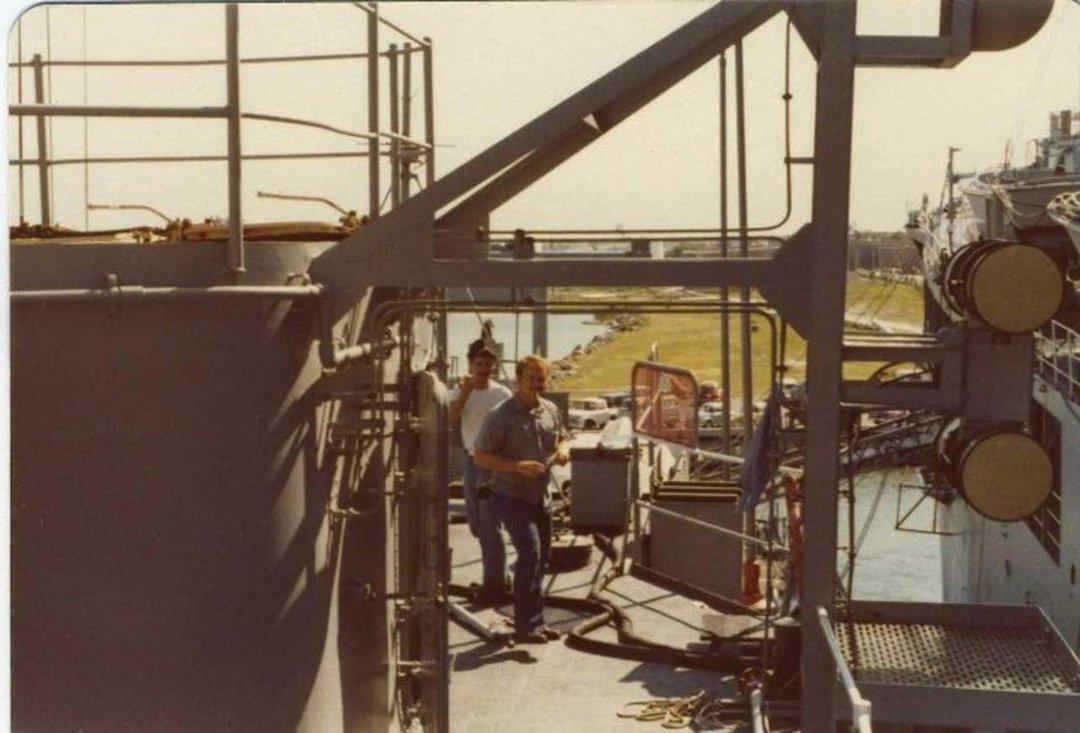 Tim Crotts' album, Navy days