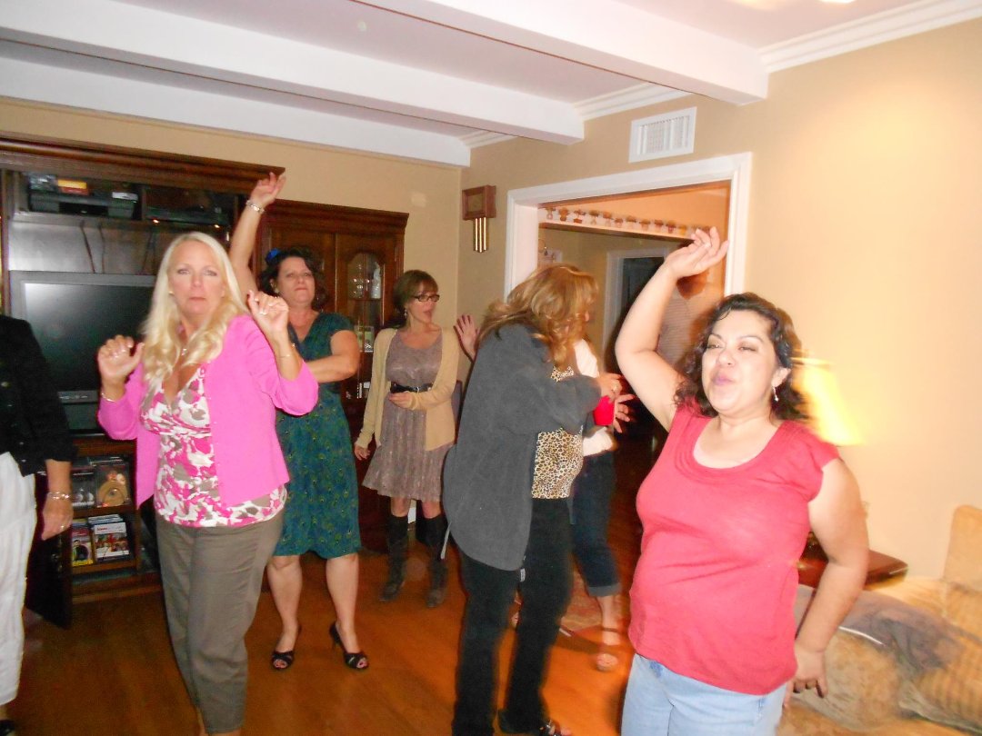 Julia Sweeney's album, May birthday party