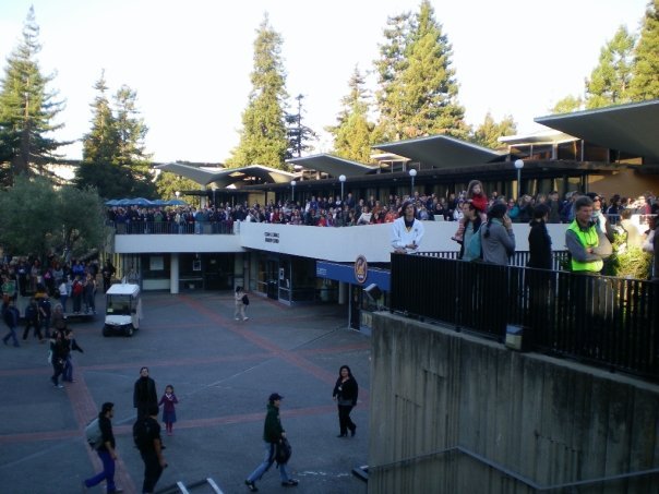 Mark Sandberg's album, Inauguration at Berkeley's Sproul Plaza