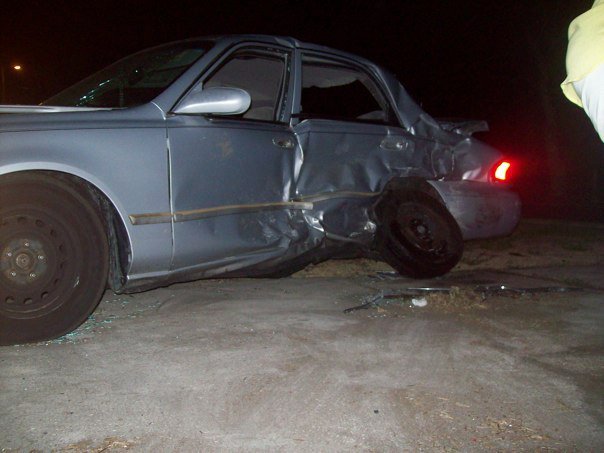 Sandra Queipo's album, car crash