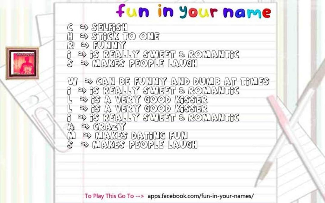 Chris Williams' album, Fun in Your Name Photos