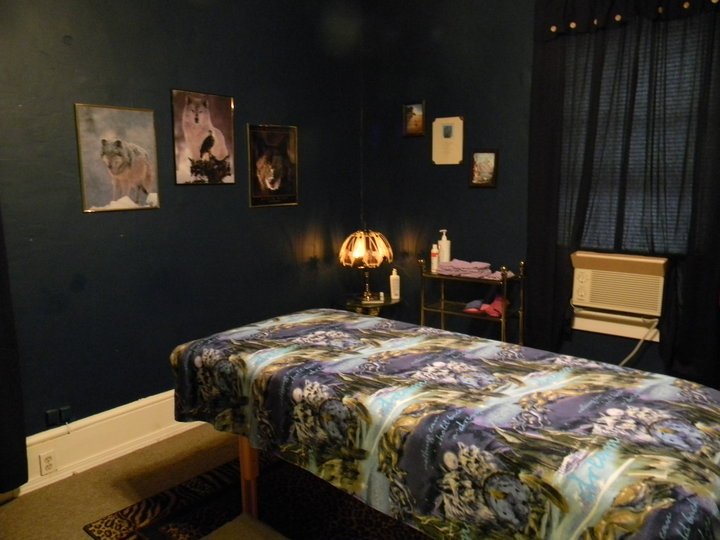 Charles Hale's album, my massage therapy room