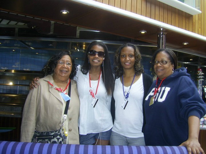 Mildred Ferebee's album, My 1st Cruise