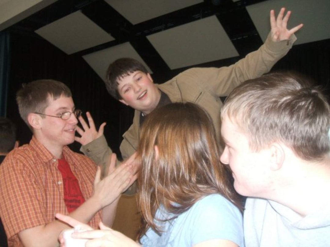 April Evans' album, our high school years