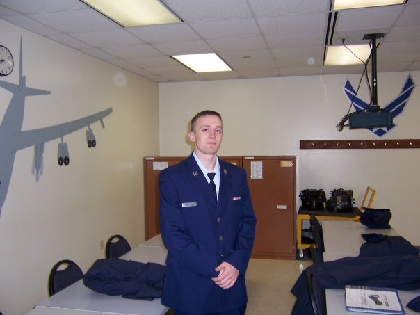 Nancy Schwope's album, Brandons air force pictures
