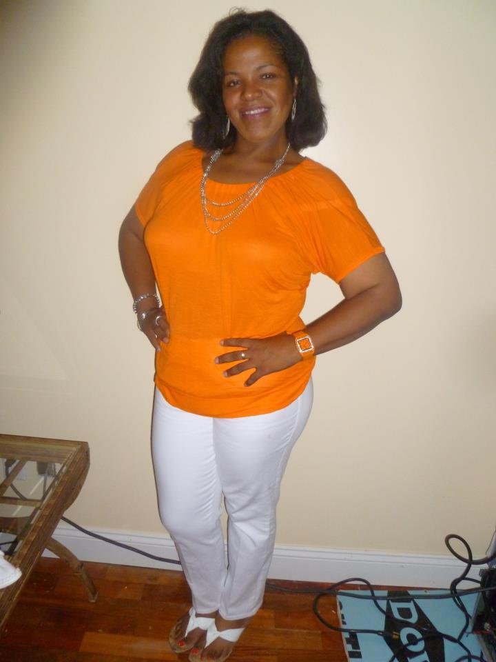 Tamara Claxton's album, Orange and White party