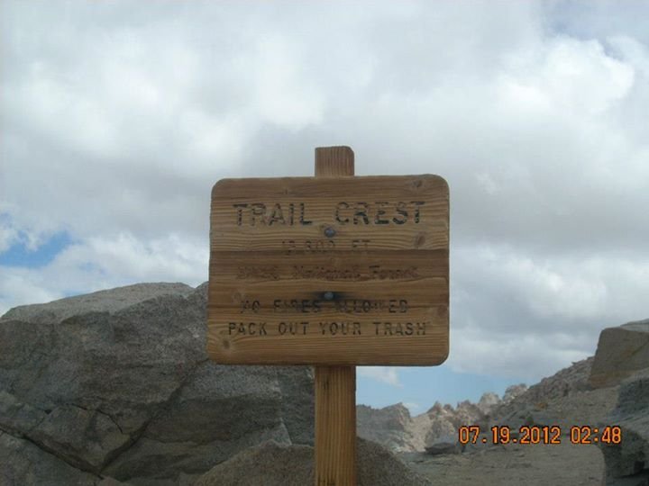 David Adams' album, MT WHITNEY