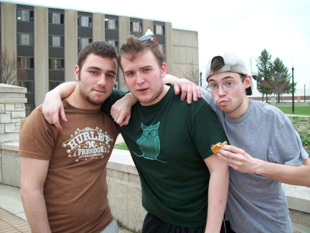 Aaron Vanags' album, a spring day at NIU