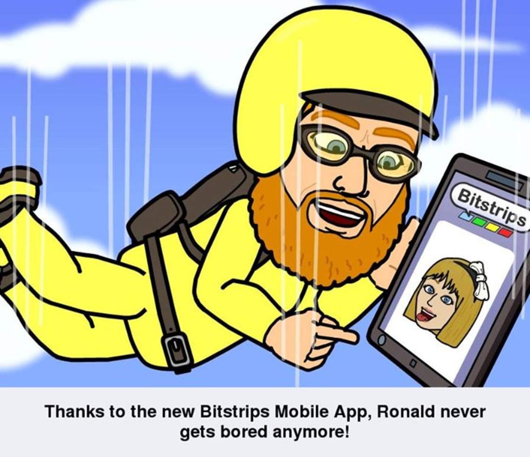 Ronald Cooper's album, Bitstrips Photos