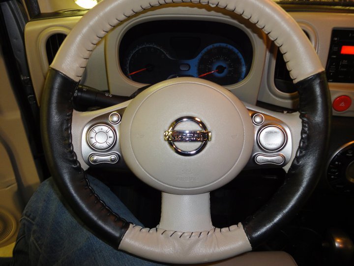 Larry Stevenson's album, My Nissan Cube gets dressed in Leather.