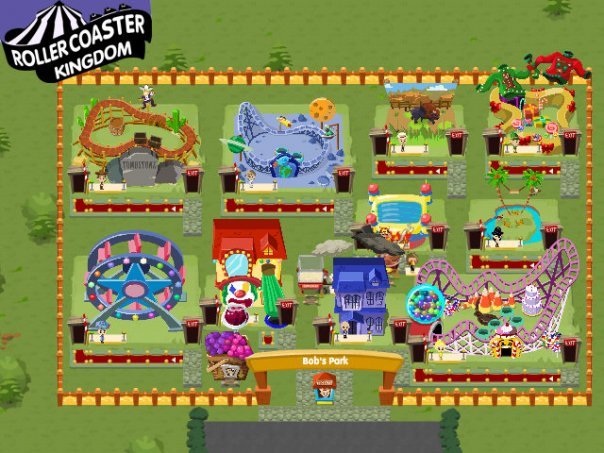 Bob Bliss' album, Roller Coaster Kingdom Photo Game