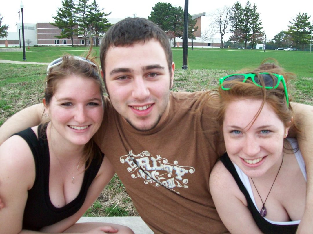 Aaron Vanags' album, a spring day at NIU