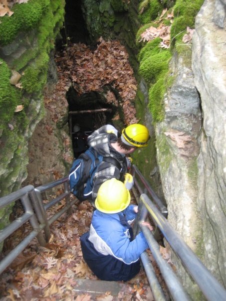 Alex Chandra's album, Caving adventure