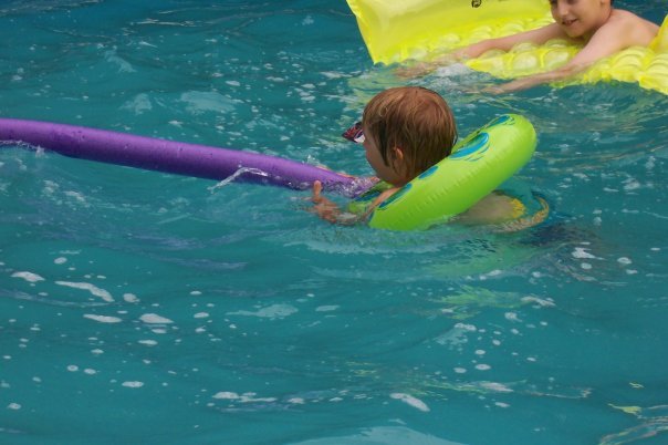 Doris Frick's album, more pool pictures