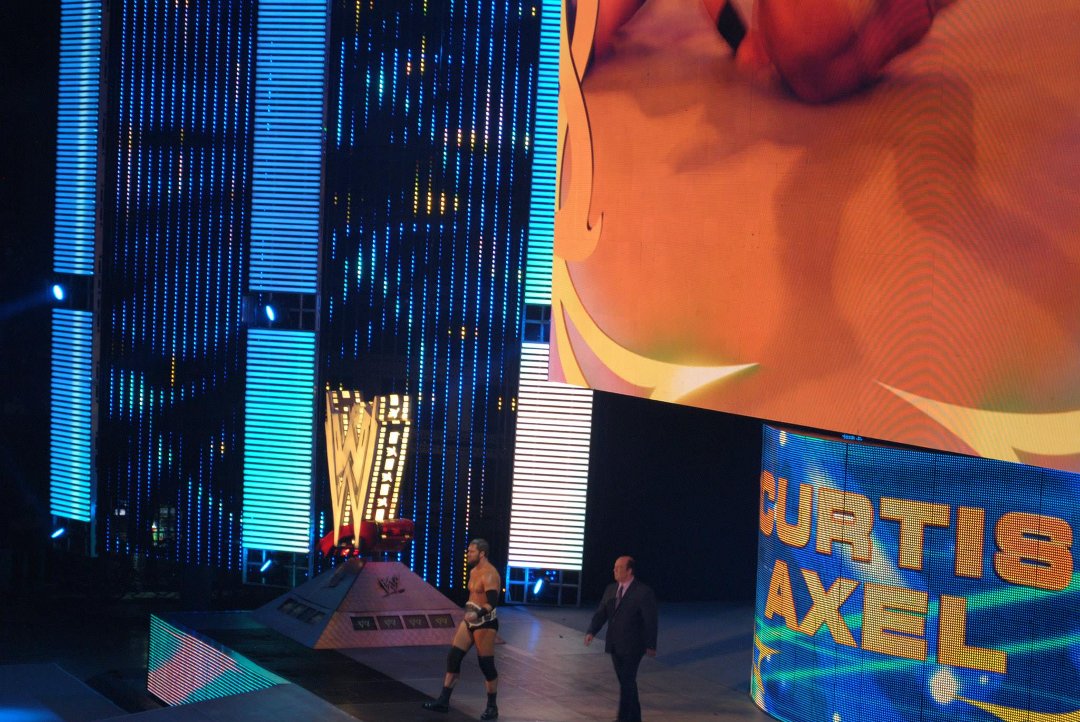 Paul Krueger's album, Ben gets to see WWE Monday Night Raw Live