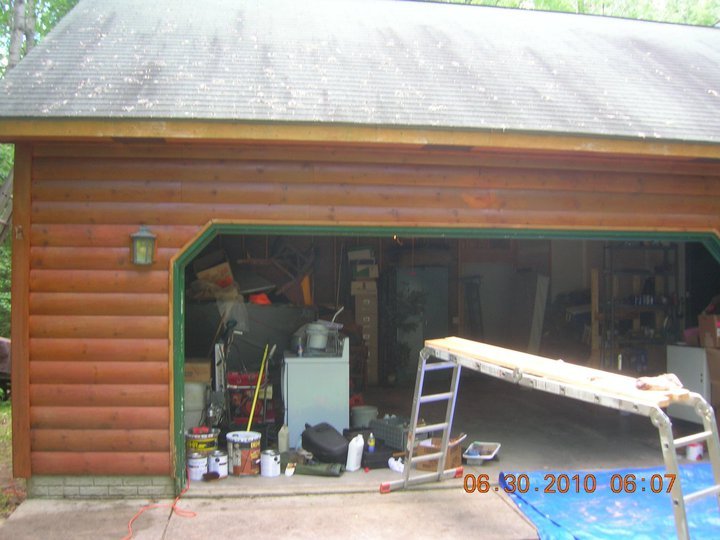 Kathy Mitten's album, Cabin Before and After