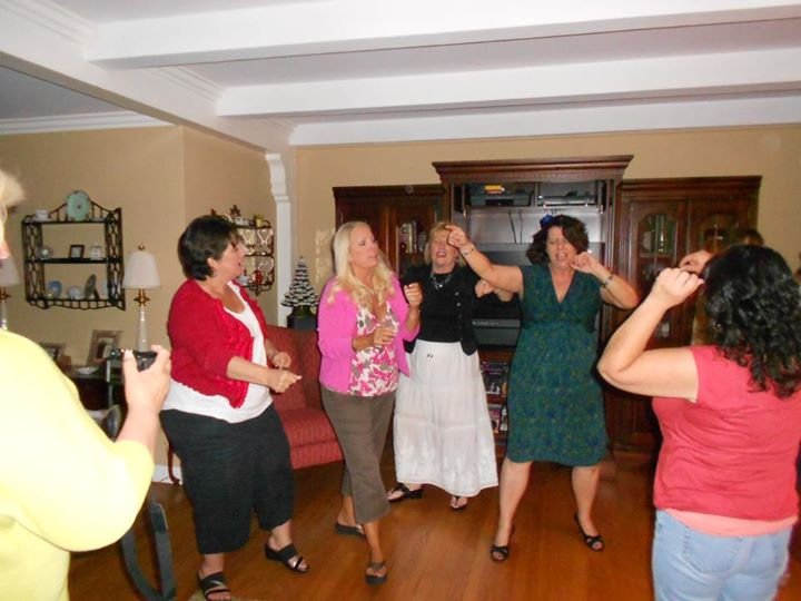 Julia Sweeney's album, May birthday party